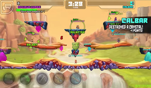 Character selection UI