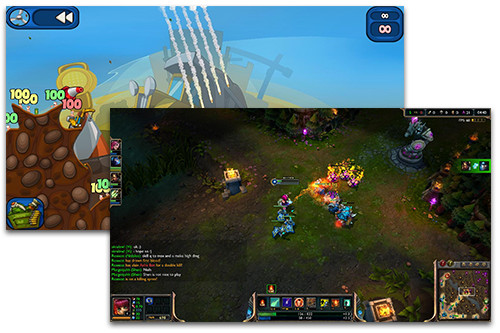 Worms and League of Legends