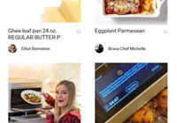 Project 2 thumbnail - Screenshot of Brava recipe website showing several user-created programs